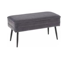 Halmar Pad tárolóhellyel VELVA 37x78 cm szürke