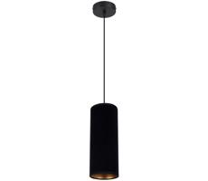 HEXE Csillár zsinóron AVALO 1xE27/60W/230V fekete
