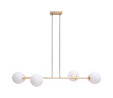 HEXE Csillár zsinóron FIRA 4xE27/60W/230V arany