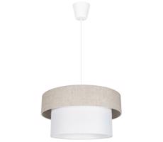 HEXE Csillár zsinóron NATA 1xE27/60W/230V bézs
