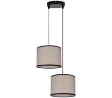 HEXE Csillár zsinóron NEXO 2xE27/60W/230V átm. 22 cm