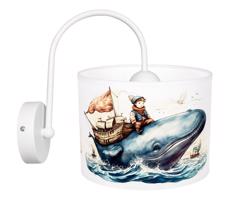 HEXE Gyerek fali lámpa OCEAN 1xE27/60W/230V