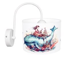 HEXE Gyerek fali lámpa OCEAN 1xE27/60W/230V