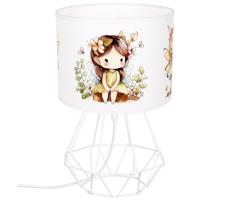 HEXE Gyereklámpa FAIRIES 1xE27/60W/230V