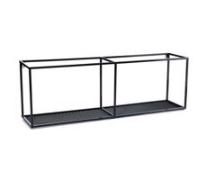 HowHomely Fali polc LOFT 30x90 cm