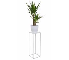 HowHomely Virágállvány 70x24 cm fehér