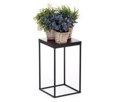HowHomely Virágállvány BASICLOFT 40x24 fekete