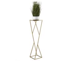 HowHomely Virágállvány LOFT 100x23,5 cm arany