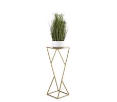 HowHomely Virágállvány LOFT 70x23,5 cm arany