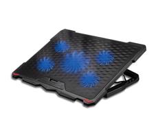 Hűtőpad laptophoz 5x látor 2xUSB fekete