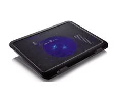 Hűtőpad laptopokhoz 1x látor 1xUSB fekete