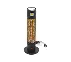 Infravörös álló fűtő 1000W/230V IP44 fekete