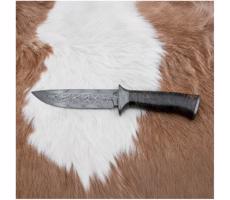 Jiří Čurda Exkluzív damaszkuszi kés 13,8 cm juhar