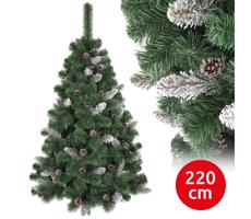 Karácsonyfa SNOW 220 cm borókafenyő