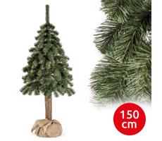 Karácsonyfa törzsével NATURAL 150 cm fenyő