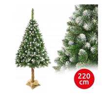 Karácsonyfa törzsön 220 cm fenyő