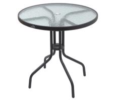 Kerti asztal á. 70 cm fekete