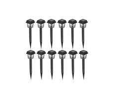 KÉSZLET 12x LED Napelemes lámpa LED/0,06W/1,2V 6500K IP44