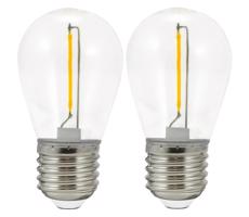 KÉSZLET 2x LED Izzó PARTY E27/0,3W/36V