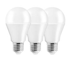 KÉSZLET 3x LED Izzó A60 E27/10W/230V 3000K