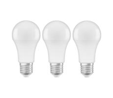 KÉSZLET 3x LED Izzó A60 E27/10W/230V 4000K