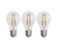 KÉSZLET 3x LED Izzó FILAMENT A60 E27/5W/230V 4000K Energiaosztály A