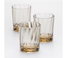 Készlet 3x pohár Berny 185 ml füstös