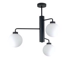 Keter Lighting Csillár rúdon FLEX 3xE27/60W/230V fekete/fehér