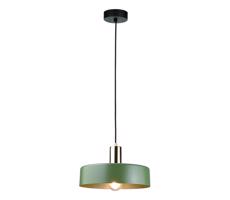 Keter Lighting Csillár zsinóron HAKI 1xE27/60W/230V zöld/fekete/fényezett króm