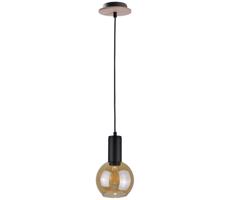 Keter Lighting Csillár zsinóron JANTAR WOOD 1xE27/60W/230V