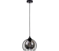 Keter Lighting Csillár zsinóron SOLO BLACK 1xE27/60W/230V
