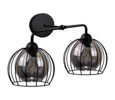 Keter Lighting Fali lámpa SOLO BLACK 2xE27/60W/230V