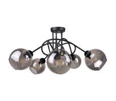Keter Lighting Felületre szerelhető csillár  RIN 5xE27/60W/230V fekete