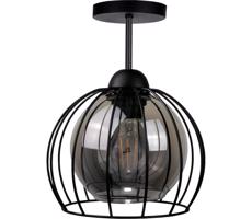 Keter Lighting Felületre szerelhető csillár  SOLO BLACK 1xE27/60W/230V