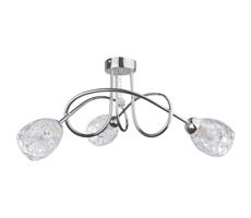 Keter Lighting Felületre szerelhető csillár TWIST CRYSTAL 3xE14/40W/230V