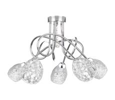 Keter Lighting Felületre szerelhető csillár TWIST CRYSTAL 5xE14/40W/230V