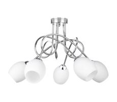 Keter Lighting Felületre szerelhető csillár TWIST WHITE 5xE14/40W/230V