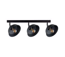 Keter Lighting Spotlámpa FAUN 3xE27/60W/230V fekete
