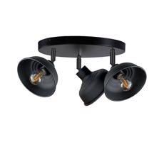 Keter Lighting Spotlámpa FAUN 3xE27/60W/230V fekete
