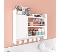 Konyhai fali polc KNERR 65x85 cm fehér