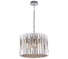 Kristály csillár láncon RITZ 7xE14/40W/230V króm