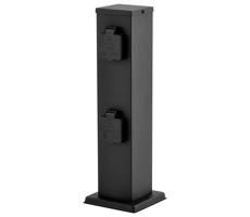 Kültéri aljzatoszlop 4Z 230V antracit IP44