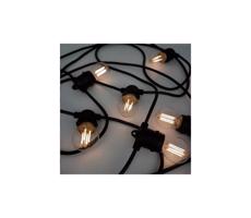 Kültéri dekoratív lánc MIMOSA 10xE27/1,3W/230V IP44 10 m