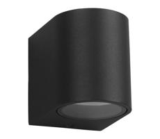 Kültéri fali lámpa OVALIS 1xGU10/35W/230V IP44 fekete