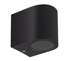 Kültéri fali lámpa PARETE 1xGU10/6W/230V IP54 fekete