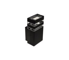 Kültéri fali lámpa SANTA 1xGU10/30W/230V IP54 fekete
