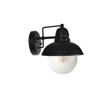 Kültéri fali lámpa WILDA 1xE27/60W/230V IP44 fekete