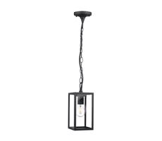 Kültéri függeszték MALMO 1xE27/15W/230V fekete