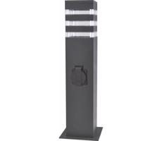 Kültéri lámpa aljzattal TEKSAS 1xE27/20W/230V IP54 44 cm