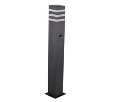 Kültéri lámpa érzékelővel TEKSAS 1xE27/12W/230V IP44 74 cm